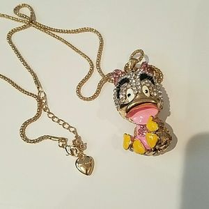 Betsey Johnson duck necklace